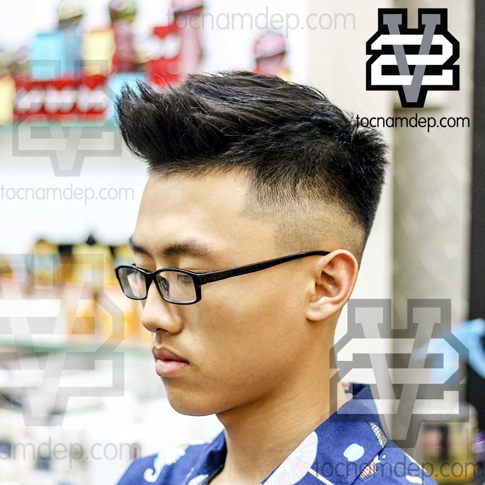 Kiểu tóc Spiky – phong cách tóc nam ngắn thể thao