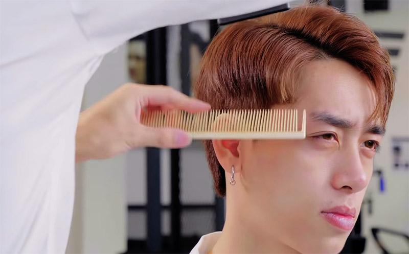 Hướng dẫn kỹ thuật cắt tóc bằng kéo và tông đơ cho nam giới