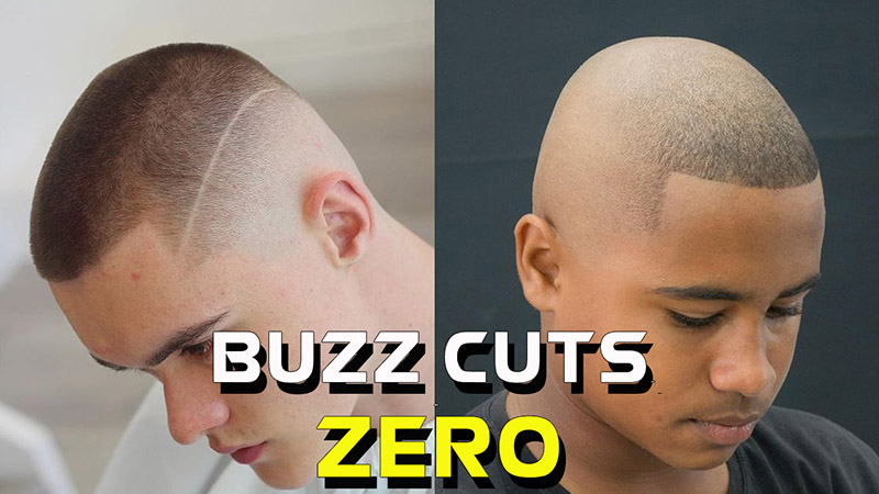 Kiểu tóc Đầu Đinh cắt sát (Buzz Cut Zero)