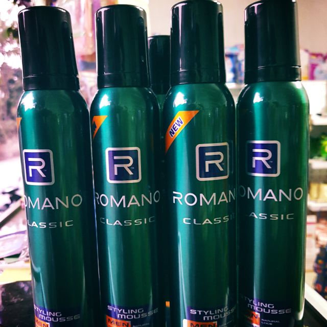 keo xịt tóc Romano