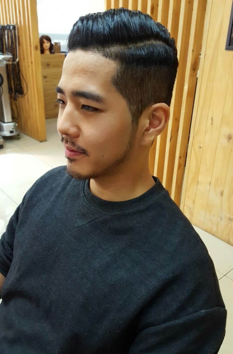 Hard Part kiểu tóc nam đẹp Hàn Quốc