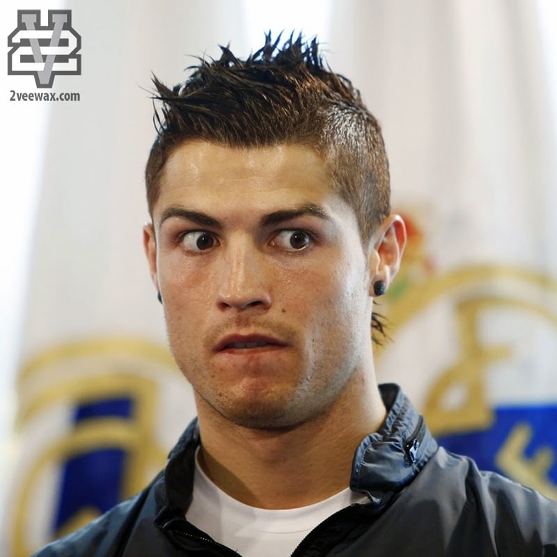 tóc đẹp Undercut Quiff Cristiano Ronaldo CR7