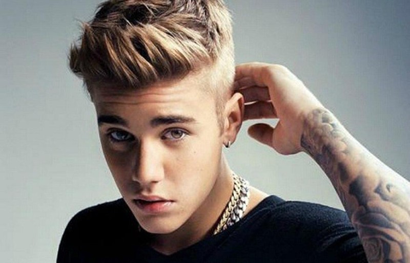 Kiểu tóc Mohican Justin Bieber
