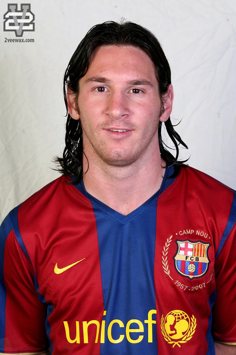 kiểu tóc Lionel Messi Layer Long hair