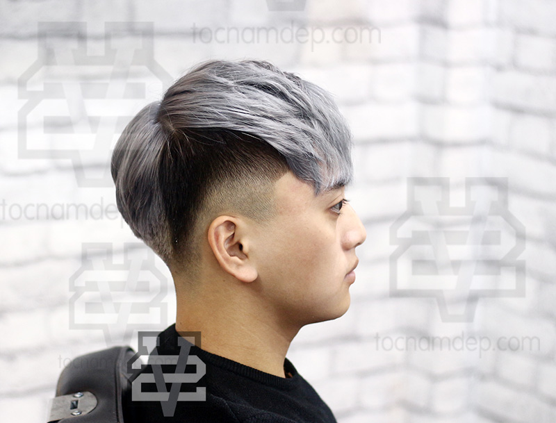 7 kiểu tóc nhuộm màu bạch kim cho nam chất lừ đáng thử nhất năm 2021