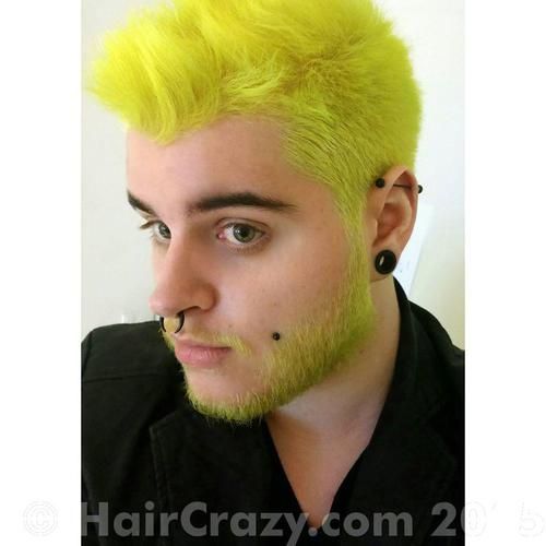 Nhuộm tóc màu vàng rêu cho nam tại 2Vee Hair Station