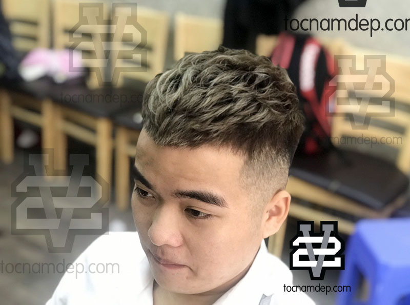 Kiểu tóc Layer nam Việt Nam ngắn