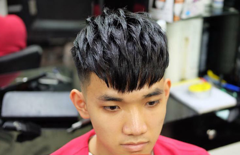 Kiểu tóc Layer nam Việt Nam ngắn