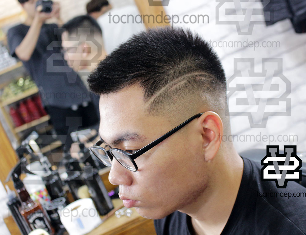 Kiểu tóc nam Buzz Cut – Kiểu tóc undercut ngắn cả đỉnh đầu