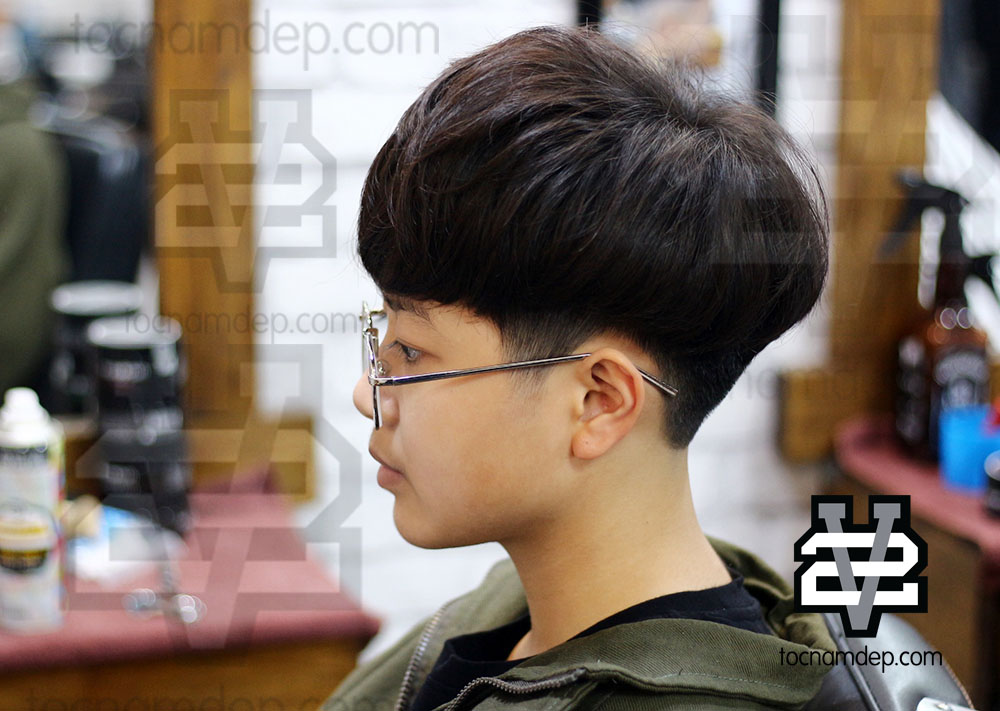 Kiểu tóc Undercut Two Block Hàn Quốc