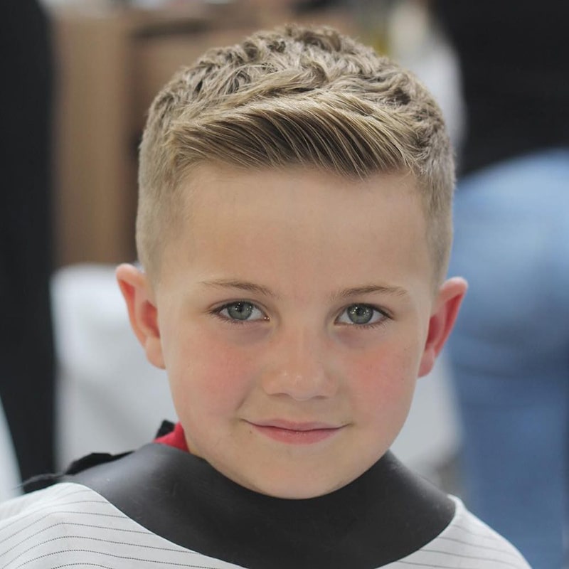 Top những kiểu tóc đẹp cho bé trai 1 - 10 tuổi chất nhất 2023